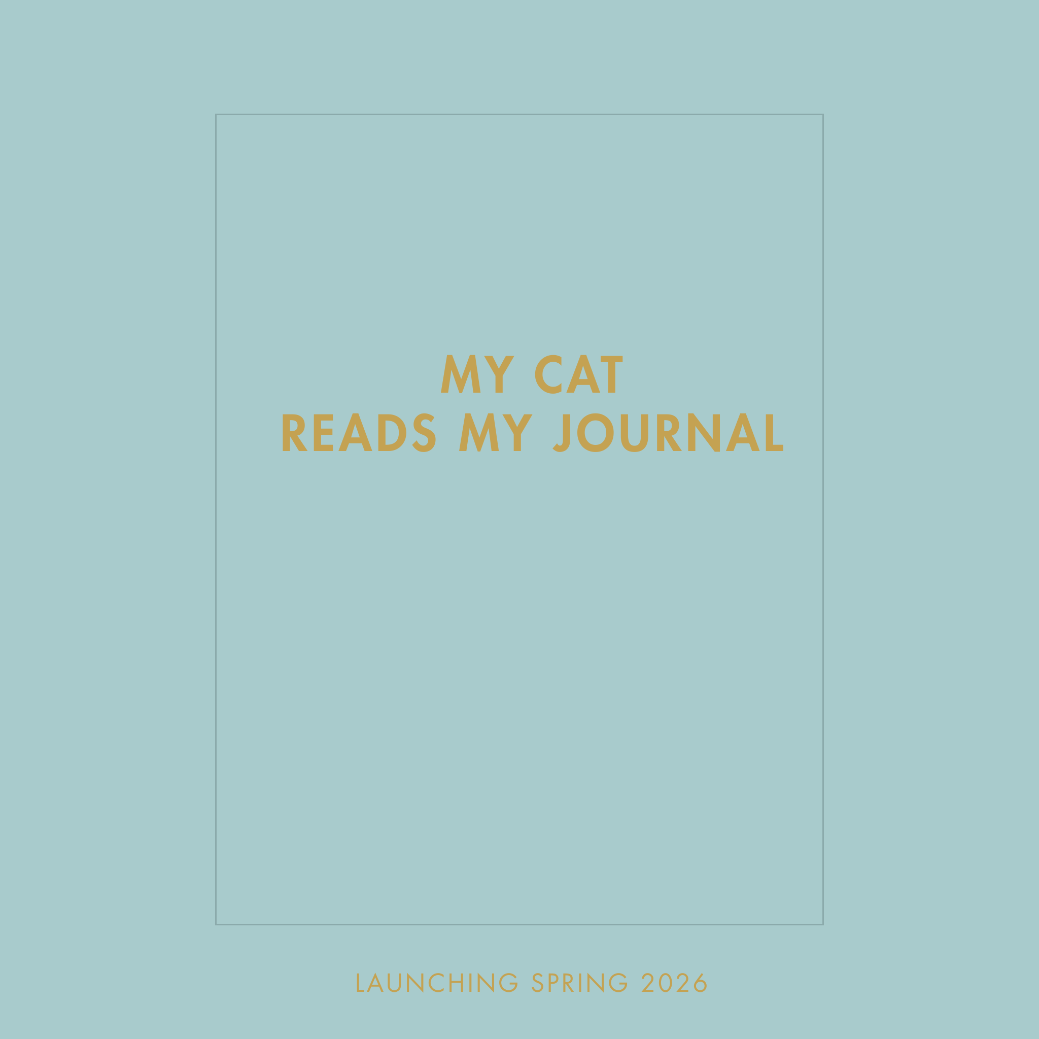 My Cat Reads My Journal